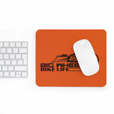 Big Wheel Bike Life Mousepad - H.D Orange