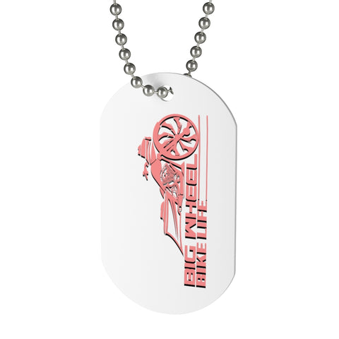 Big Wheel Bike Life Official Dog Tag - Pink