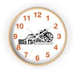 Big Wheel Bike Life Wall clock