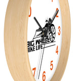 Big Wheel Bike Life Wall clock