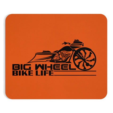 Big Wheel Bike Life Mousepad - H.D Orange