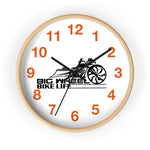 Big Wheel Bike Life Wall clock