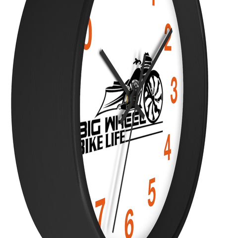 Big Wheel Bike Life Wall clock