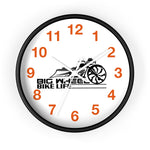 Big Wheel Bike Life Wall clock