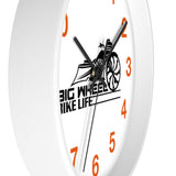 Big Wheel Bike Life Wall clock